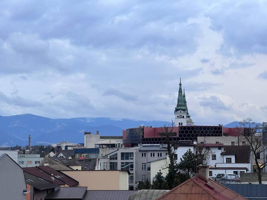 City Center Apartment With Nice Balcony ジリナ エクステリア 写真